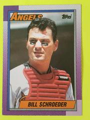 Bill Schroeder Baseball Cards 1990 Topps Tiffany Prices