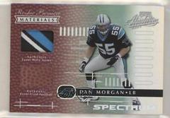 Dan Morgan [Spectrum] #178 Football Cards 2001 Playoff Absolute Memorabilia Prices