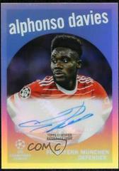Alphonso Davies [Autograph] Soccer Cards 2022 Topps Chrome UEFA Club Competitions 1959 Prices