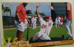 Juan Soto Baseball Cards 2020 Topps Opening Day Spring Has Sprung Prices