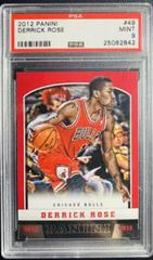 Derrick Rose Basketball Cards 2012 Panini Prices