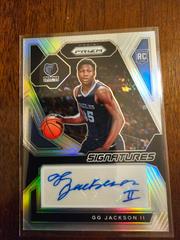 GG Jackson II [Silver Prizm] #13 Basketball Cards 2023 Panini Prizm Rookie Signature Prices