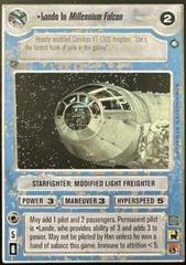 Lando In Millennium Falcon Star Wars CCG Enhanced Cloud City Prices