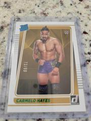 Carmelo Hayes [Green] #111 Wrestling Cards 2022 Panini Chronicles WWE Prices
