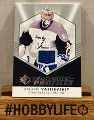 Andrei Vasilevskiy [Jersey] #AP-10 Hockey Cards 2022 SP Authentic Profiles Prices