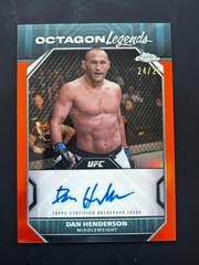 Dan Henderson [Orange Refractor] #OLA-DHE Ufc Cards 2024 Topps Chrome UFC Octagon Legends Autograph Prices