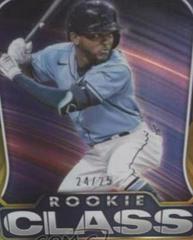 Vidal Brujan [Spectrum Gold] #RC-21 Baseball Cards 2022 Panini Absolute Rookie Class Prices