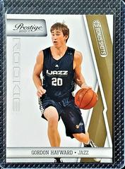Gordon Hayward [Bonus Shots Gold] Basketball Cards 2010 Panini Prestige Prices