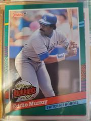 Eddie Murray Baseball Cards 1991 Donruss Highlights Prices