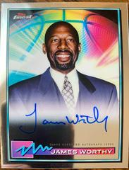 James Worthy Basketball Cards 2021 Topps Finest Autographs Prices