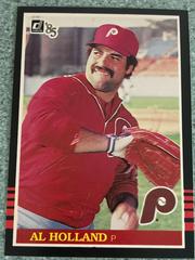 Al Holland #427 Baseball Cards 1985 Donruss Prices