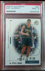 Raef Lafrentz Basketball Cards 1998 SP Authentic Prices