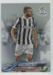 Andrea Barzagli [Refractor] #39 Soccer Cards 2017 Topps Chrome UEFA Champions League Prices