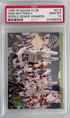 Don Mattingly [World Series Winners] #212 Baseball Cards 1995 Stadium Club Prices