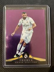 Karim Benzema [Purple] #137 Soccer Cards 2018 Panini Treble Prices