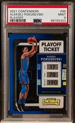 Aleksej Pokusevski [Playoff] #95 Basketball Cards 2021 Panini Contenders Prices