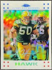 A.J. Hawk [White Refractor] #TC150 Football Cards 2007 Topps Chrome Prices
