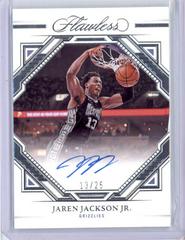 Jaren Jackson Jr. #16 Basketball Cards 2022 Panini Flawless Finishes Auto Prices
