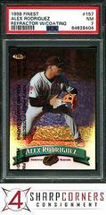 Alex Rodriguez [Refractor w/ Coating] #157 Baseball Cards 1998 Finest Prices