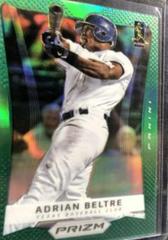 Adrian Beltre [Green Prizm] #5 Baseball Cards 2012 Panini Prizm Prices