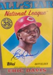 Eric Davis [Platinum] #88ASA-ED Baseball Cards 2023 Topps Update 1988 All Stars Autographs Prices