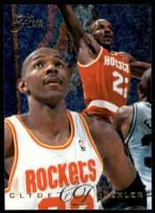 Clyde Drexler #49 Basketball Cards 1995 Flair Prices