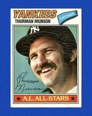 Thurman Munson #170 Baseball Cards 1977 Topps Prices