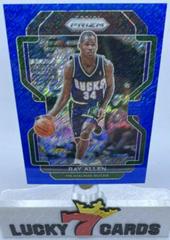 Ray Allen [Blue Shimmer] Basketball Cards 2021 Panini Prizm Prices