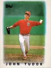 John Tudor #64 Baseball Cards 1986 Topps Mini League Leaders Prices