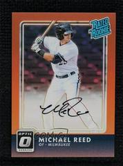 Michael Reed [Orange] #RR-MR Baseball Cards 2016 Panini Donruss Optic Rated Rookies Signatures Prices