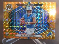 Hendon Hooker [Orange] #ND-1 Football Cards 2023 Panini Mosaic NFL Debut Prices