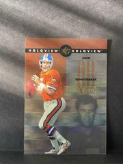 John Elway Football Cards 1996 SP Holoview Prices
