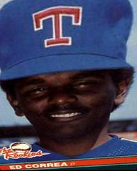 Ed Correa #4 Baseball Cards 1986 Donruss Rookies Prices