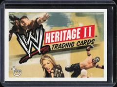 Checklist Wrestling Cards 2006 Topps Heritage II WWE Prices