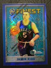 Jason Kidd [Refractor w Coating] #5 Basketball Cards 1995 Finest Prices