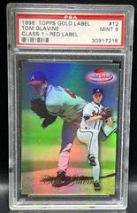 Tom Glavine [Class 1 Red Label] Baseball Cards 1998 Topps Gold Label Prices