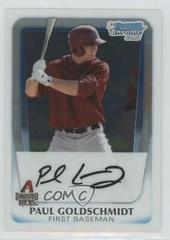Paul Goldschmidt Baseball Cards 2011 Bowman Chrome Prospects Prices