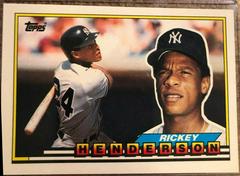 Rickey Henderson #271 Baseball Cards 1989 Topps Big Prices
