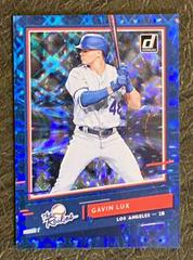 Gavin Lux [Blue] Baseball Cards 2020 Panini Donruss the Rookies Prices
