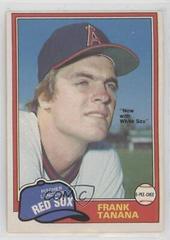 Frank Tanana [Gray Back] #369 Baseball Cards 1981 O Pee Chee Prices