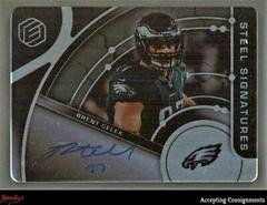 Brent Celek [Silver] #SS-BRC Football Cards 2022 Panini Elements Steel Signatures Prices
