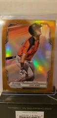 Joey Bart [Gold Refractor] Baseball Cards 2019 Bowman Sterling Prices