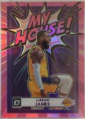 LeBron James [Pink] #4 Basketball Cards 2020 Panini Donruss Optic My House Prices