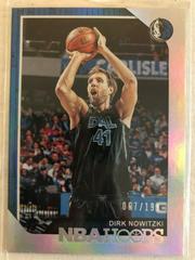 Dirk Nowitzki [Silver] Basketball Cards 2018 Panini Hoops Prices