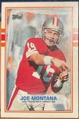Joe Montana [Blank Back] Football Cards 1989 Topps Prices