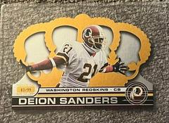 Deion Sanders [Premiere Date] #143 Football Cards 2001 Pacific Crown Royale Prices