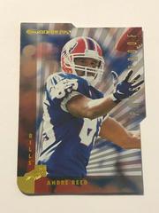 Andre Reed [Press Proof Gold Die Cut] #76 Football Cards 1997 Panini Donruss Prices