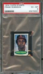 Frank Robinson Baseball Cards 1974 Topps Stamps Prices
