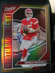 Patrick Mahomes II [Gold] #YM-1 Football Cards 2023 Panini Prestige Youth Movement Prices
