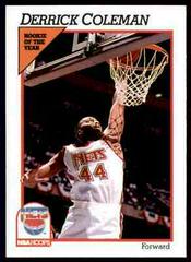 Derrick Coleman Basketball Cards 1991 Hoops Prices